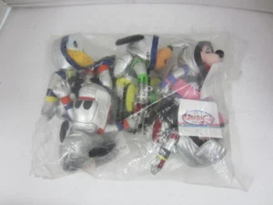 Disney Store ASTRONAUTS Goofy, Mickey, Minnie, Pluto, Goofy 8" Plush, Bean Set 5 - Picture 1 of 4