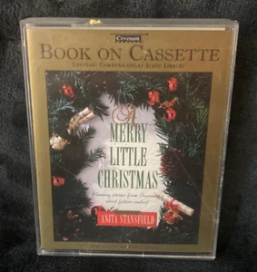 "A MERRY LITTLE CHRISTMAS" By Anita Stansfield BOOK ON CASSETTE - Picture 1 of 2