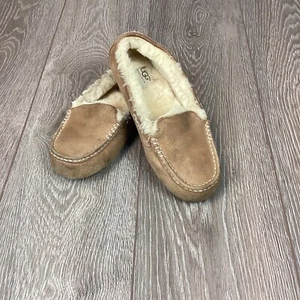 Zapatilla UGG Australia Ansley para mujer, 10 - marrón castaño usada en excelente estado mocasín suave cálido - Imagen 1 de 8