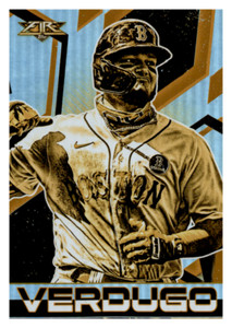 2021 Topps Fire Gold Minted #71 Alex Verdugo NM-MT Red Sox ID:44758