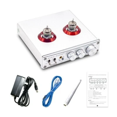 HiFi Vacuum Tube Preamp Bluetooth Receiver USB DAC Stereo Headphone Amplifier S - image 1 of 3