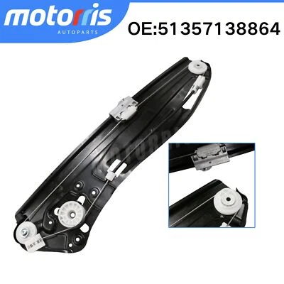Rear Right Window Regulator For BMW 745i 745Li 760i 760Li 750Li Alpina B7 - Image 1 of 4
