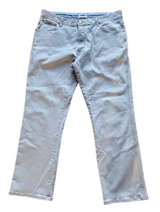 Wrangler Texas Herren Beige Straight Regular Jeans W38 L29 Zip Fly Stretch - Bild 1 von 10