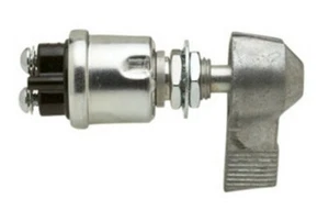 cole hersee 9500 ROTARY SWITCH 2 POS LEVER 10A/12VDC - Imagen 1 de 2