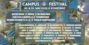 Campus Festival Ticket in Konstanz am Bodensee - Bild 1 von 1