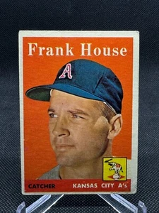Frank House 1958 Topps #318 Kansas City A's - Picture 1 of 2