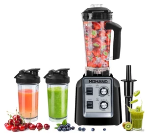 MDHAND 2200W Smoothie Blender, 68oz BPA-Free Jar + Adjustable Speeds - New - Picture 1 of 7
