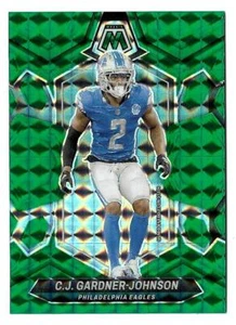 2024 C.J. Mosaico verde Gardner-Johnson Panini Prizm - Philadelphia Eagles - Imagen 1 de 2