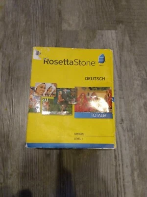 Rosetta Stone Deustch German Level 1 CD set & headphones - Image 1 of 4