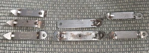 Lot 7 Old Vintage metal Advertising Bottle & Can Openers - Picture 1 of 13