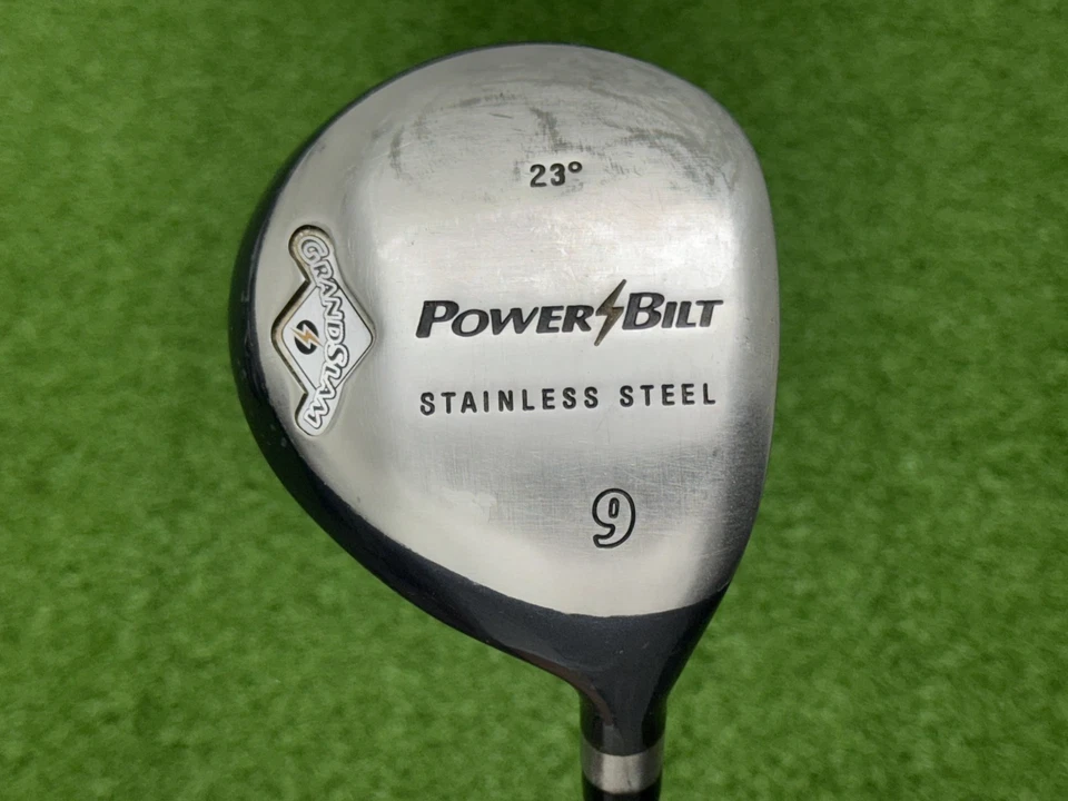 PowerBilt Golf GRAND SLAM (9) FAIRWAY WOOD 23* Right BiMatrx Graphite/Steel R - Image 1 of 4