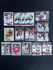 Martin Lapointe 15 Card NHL Ice Hockey Trading Card Lot Rookie RC Red Wings - Picture 1 of 15