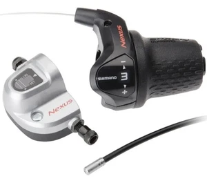 Interruptor de manija giratoria SHIMANO NEXUS 3G SL-3S42 - Palanca de cambios fiable de 3 velocidades - Imagen 1 de 1