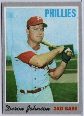 1970 Topps #125 Deron Johnson in EX Condition Phillies - Image 1 of 2