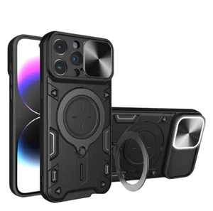 Funda Protectora  iphone Grado Militar [360°] Magnético con Soporte - Imagen 1 de 13