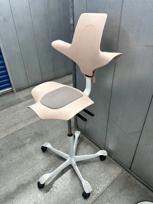 HAG Capisco Partially Upholstered Saddle Chair - Image 1 of 2