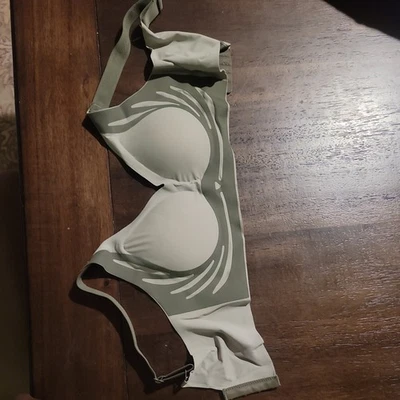 Pack Nylon Wireless Push Up Bra High Support Underwear Bra Yoga Sports - Image 1 of 4