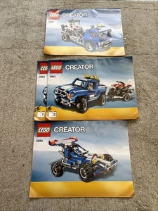 Lego Creator 5893 Instruction Manuals Only - Picture 1 of 1