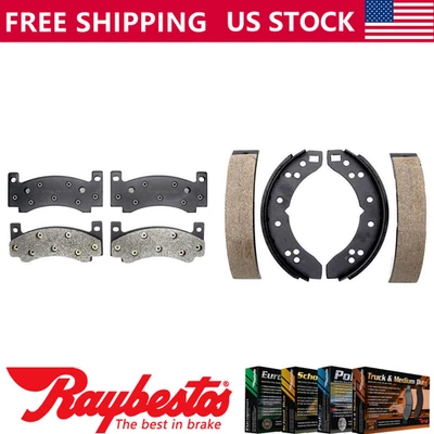 Element3 Front Metallic Brake Pads & Rear Shoes For 1971-1972 Dodge B300 Van - Image 1 of 4