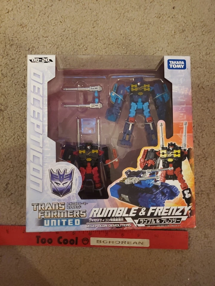 Transformers United UN-20 Rumble + Frenzy Takara Tomy New - Image 1 of 1