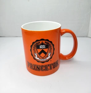 Princeton University Shield Seal Motto Coffee Mug Orange Cup Ivy League College - Bild 1 von 4