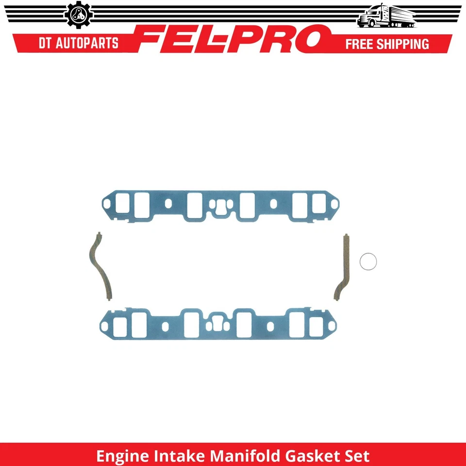 For 1975-1976 Ford F-150 5.0L V8 Engine Intake Manifold Gasket Set Lower Fel-Pro - Image 1 of 1