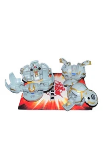 Bakugan Battle Brawlers Haos B1 Laserman/Robotallion/Saurus/Fear Ripper Set #2 - Picture 1 of 5