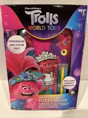 Diario difuso DreamWorks Trolls World Tour POPSTAR Poppy nuevo Foto 1 de 4