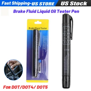 Car Brake Oil Fluid Tester 5 LED Moisture Detection Pen w/ Liquid Test Indicator - Picture 1 of 10
