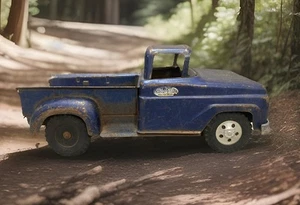 1950s Tonka Sportsman Pick Up Truck Pressed Steel - Picture 1 of 9
