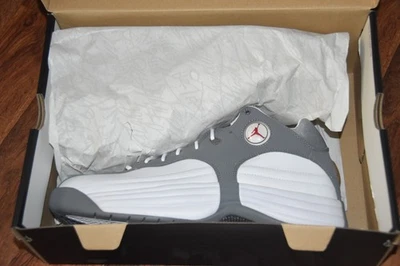 Air Jordan Jumpman Team 1 2014 totalmente nuevo blanco gris talla 11 644938 105 con caja Foto 1 de 4