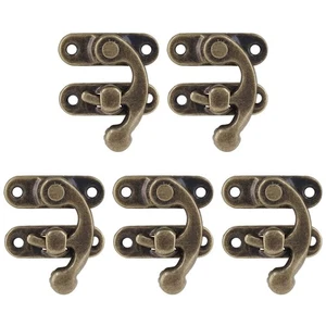 Vintage Schmetterling Haspel Riegel Verschluss für Schmuckkästchen & Möbel - Bild 1 von 20