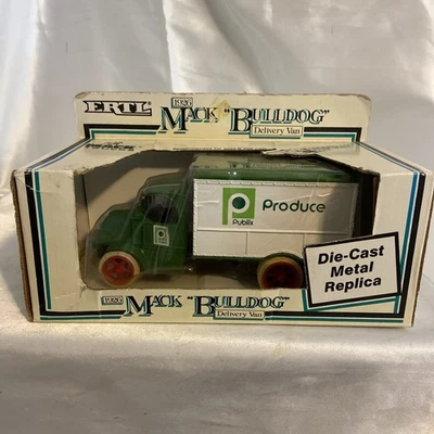 ERTL 1926 Mack Bulldog Delivery Van Die-Cast Replica Bank Publix Produce - Image 1 of 4