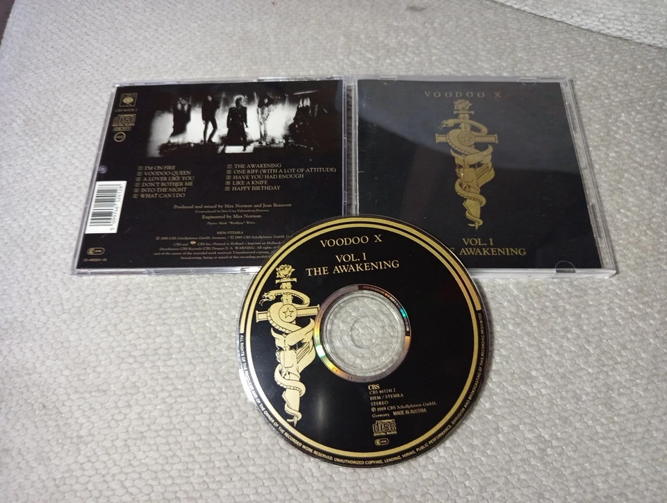 VOODOO X Vol. I The Awakening, CBS CD von 1989, Hardrock AOR - Bild 1 von 4
