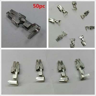 50 Pcs Copper N 907 326 03 4.8mm Female/N 907 327 03/N 906 966 03 Fuse Terminal - Image 1 of 4