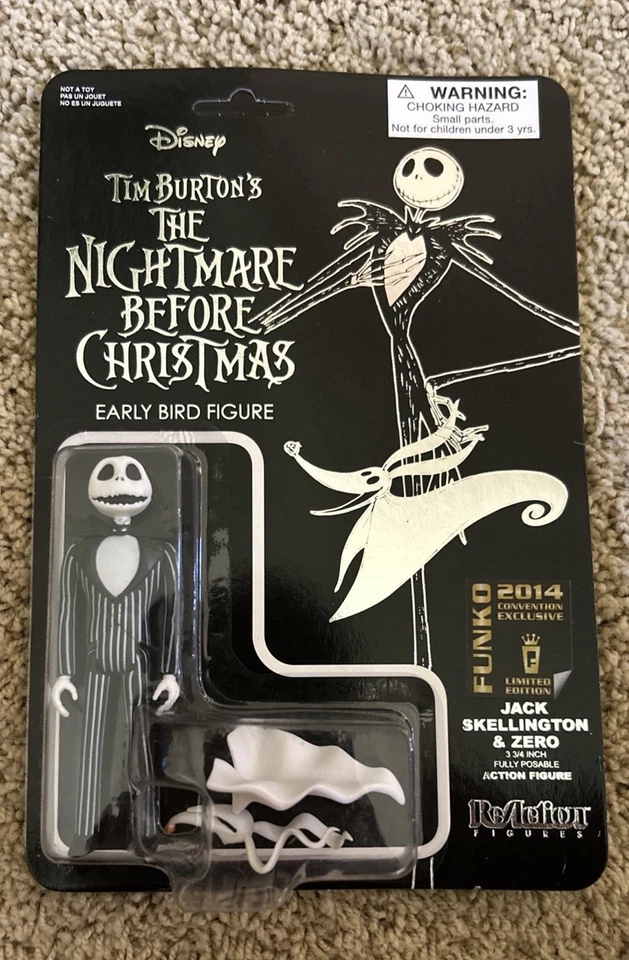 Figura Funko Early Bird Jack Skellington Pesadilla antes de Navidad 🔥🔥🔥 Foto 1 de 2