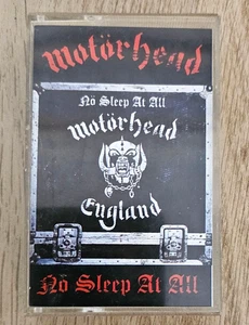 MOTORHEAD NO SLEEP AT ALL ORIGINAL CASSETTE TAPE FROM 1988 GWR HEAVY METAL - Picture 1 of 6