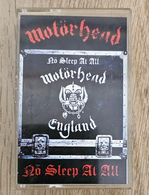 MOTORHEAD NO SLEEP AT ALL ORIGINAL CASSETTE TAPE FROM 1988 GWR HEAVY METAL - Image 1 of 4