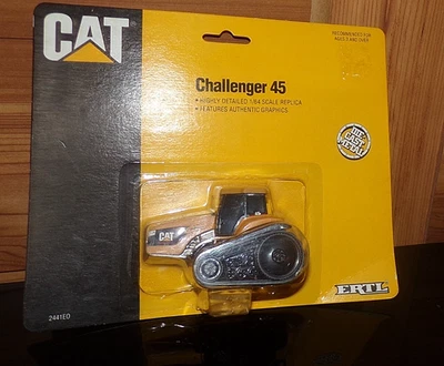 Tractor diecast ERTL Caterpillar CAT Challenger 45 1:64 1994 como nuevo de tarjeta Foto 1 de 3