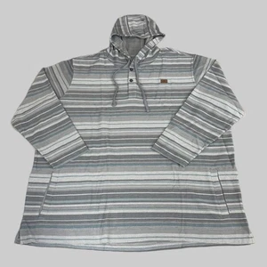 O'NEILL On Bavaro Stripe Button Pullover Men's Sz 5XL Grey 002482891 - Picture 1 of 11