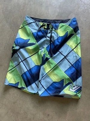 Vintage Dope embroidered Quicksilver Crazy Pattern board Men's Shorts - Image 1 of 4