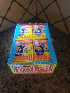 1989 Topps Football Wax Box 36 Factory Sealed Packs HOF ROOKIES - Picture 1 of 5