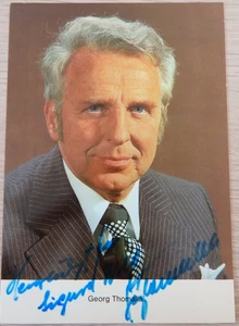 Autogramm deutscher Schauspieler und Synchronsprecher Georg Thomalla 70 (124976) - Bild 1 von 3