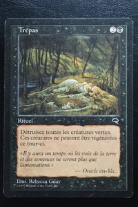 Magic The Gathering MTG PERISH FRENCH Tempest LP Lightly Played - Picture 1 of 2