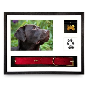 Hunde Schattenbox Gedenkrahmen | Sinnvolle Haustier Gedenkgeschenke für Hunde | Hund... - Bild 1 von 9