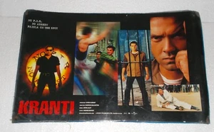 KRANTI 8pc RARE LOBBY CARD Bollywood Orig 2002 Bobby Deol Vinod 26X16.5 - Picture 1 of 8