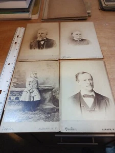 Loy Of 4 Vintage Photographs Veeder Albany N.Y. - Picture 1 of 10