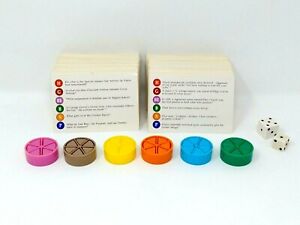 1984 Trivial Pursuit Master Game Young Player Edition Cards Parts Pieces 