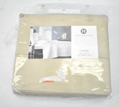Juego de sábanas de 4 piezas de algodón Supima de 680 hilos tamaño completo Hotel Collection Foto 1 de 4