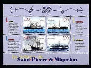ST. PIERRE E MIQUELON - BF - 1999 - Die Schiffe von Saint-Pierre und Miquelon - Bild 1 von 1